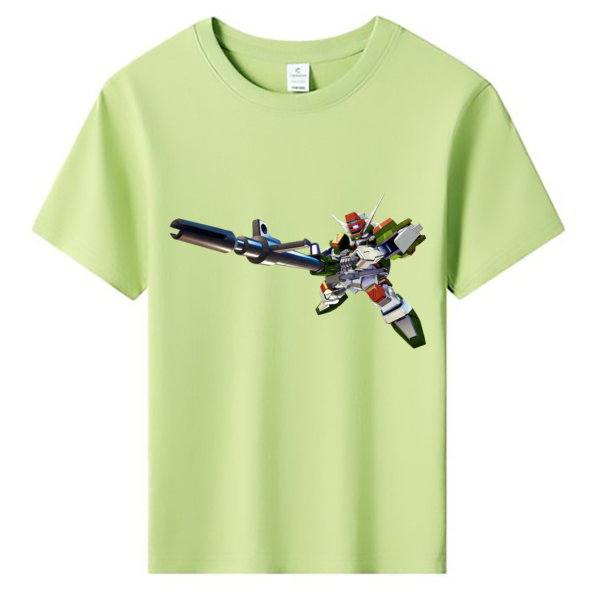 （画像用） 機動戦士ガンダム Mobile Suit Gundam 綿100％キッズTシャツ（フロントプリント）